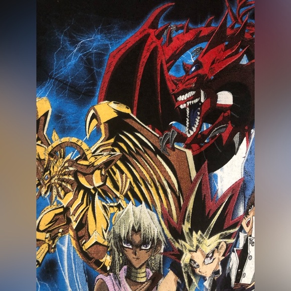 Yu-Gi-Oh graphic print black t-shirt‎ size medium brand new - Picture 4 of 14
